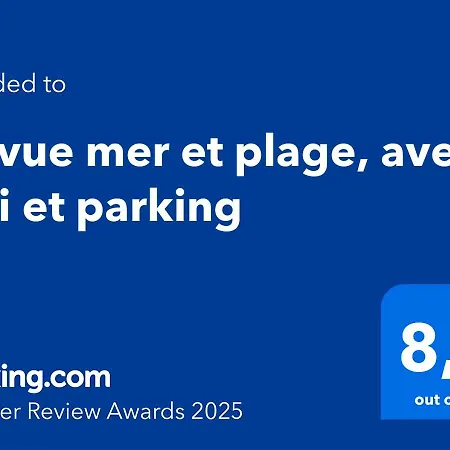 T3 Vue Et Plage, Avec Wifi Et Parking Hébergement de vacances Saint-Pierre-la-Mer (Aude)